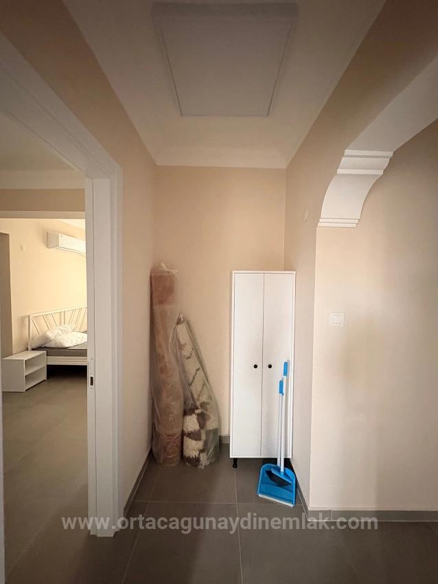 Möbliertes Einfamilienhaus (2+1 Zimmer) Zur Miete Im Viertel Okçular, Dalyan, Muğla.