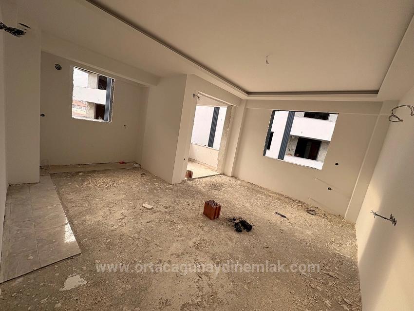 Geräumige 2+1-Wohnung Zum Verkauf Im Stadtteil Karaburun, Ortaca, Muğla.