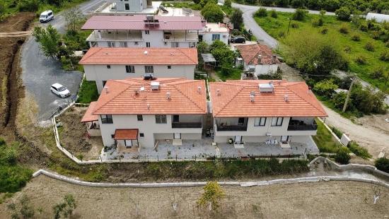 3+1 Maisonette-Villa Mit Garten Und Pool Im Viertel Ortaca Çaylı Zu Verkaufen, Komplett Möbliert.