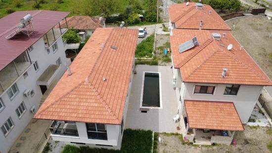 3+1 Maisonette-Villa Mit Garten Und Pool Im Viertel Ortaca Çaylı Zu Verkaufen, Komplett Möbliert.