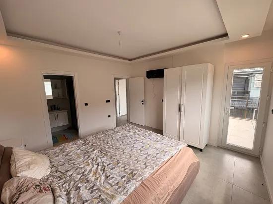 Ortaca Yerbelen Das Schwimmbad Mit Dem Grundstück Innerhalb Der Anlage Miet-villa 4+1