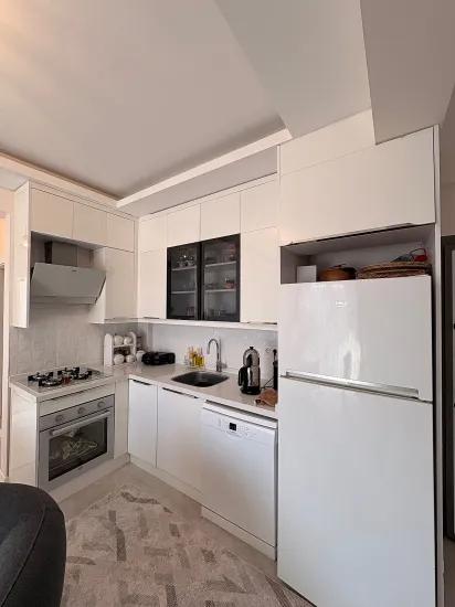 In Ortaca Çaylı mit Pool 2+1 zu verkaufen Wohnung, Eigentumswohnung, Zwischengeschoss