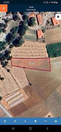 993 M² Grundstück Mit Einzeltitelurkunde Zum Verkauf In Denizli Çameli Kalınkoz