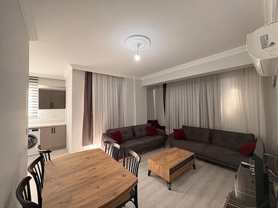 Brandneue, Möblierte 3+1-Zimmer-Wohnung Mit Pool Im Stadtteil Karaburun, Ortaca, Muğla Zu Verkaufen