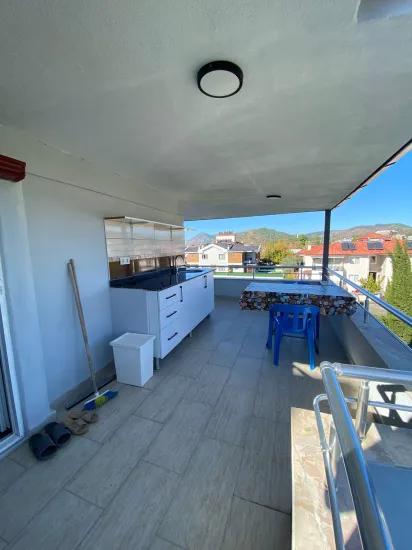 Ortaca In Cumhuriyet, Möblierte 2+1 Mietwohnung
