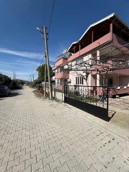 In Ortaca Dikmekavak 3+1 Wohnung Zu Vermieten, Geschlossene Küche, Gartenetage, Teilweise Freistehend