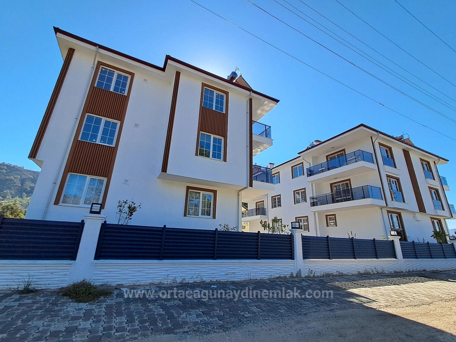 1+1 New Flat For Sale In Ortaca Çaylı With Pool