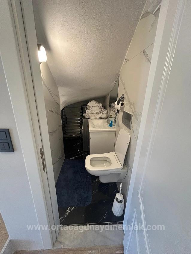 3+1 Duplex Villa With Garden And Pool For Sale In Ortaca Çaylı Neighborhood, Fully Furnished.