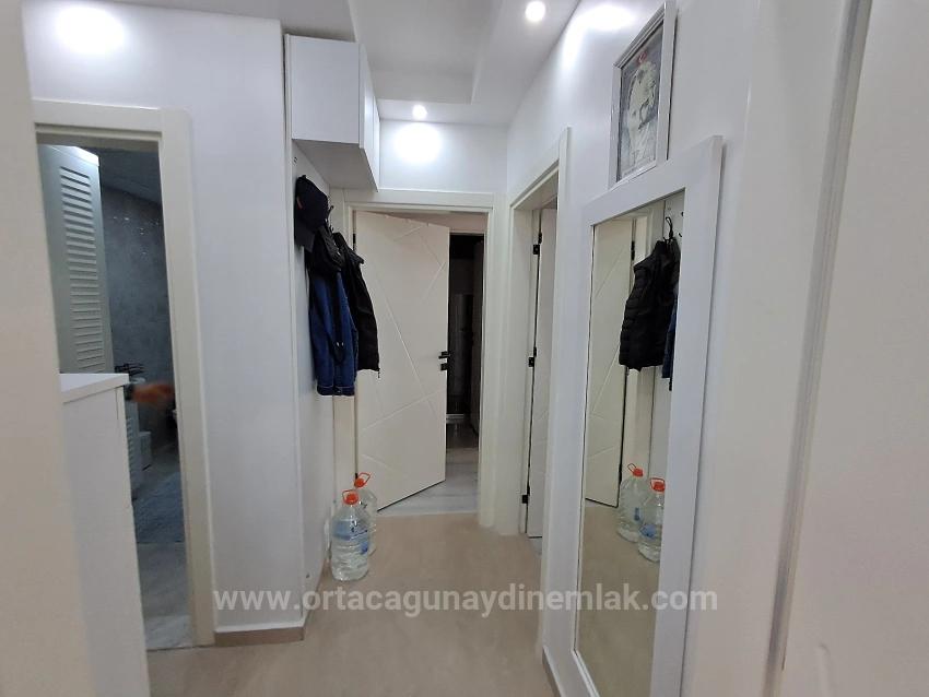 Furnished 2+1 Large Flat For Sale In Ortaca Çaylı