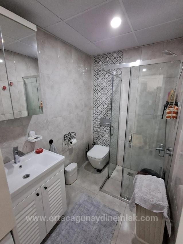 Furnished 2+1 Large Flat For Sale In Ortaca Çaylı