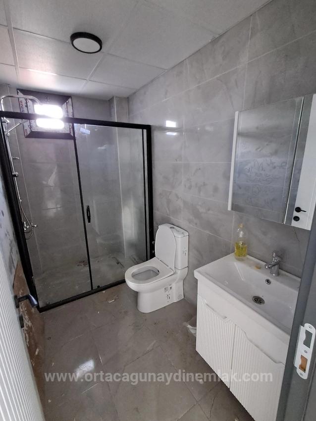 Brand New 2+1 Flat For Sale In Ortaca Karaburun With Closed Kitchen