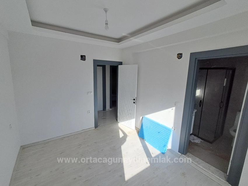 Brand New 2+1 Flat For Sale In Ortaca Karaburun With Closed Kitchen