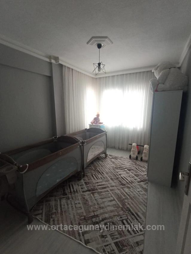 Closed Kitchen 2+1 Well-Keeped Flat For Sale In Ortaca Center