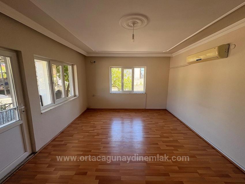 2+1 Detached Apartment For Rent With Closed Kitchen In Ortaca Ekşiliyurt Neighborhood.