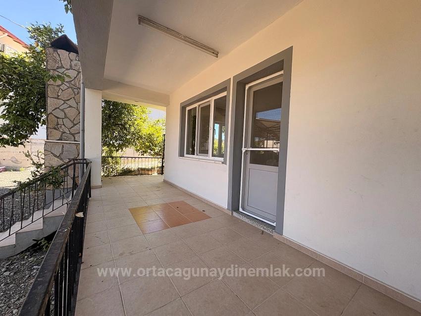 2+1 Detached Apartment For Rent With Closed Kitchen In Ortaca Ekşiliyurt Neighborhood.