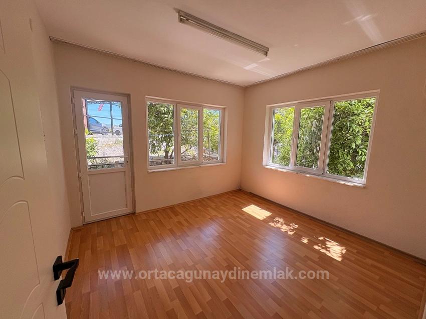 2+1 Detached Apartment For Rent With Closed Kitchen In Ortaca Ekşiliyurt Neighborhood.