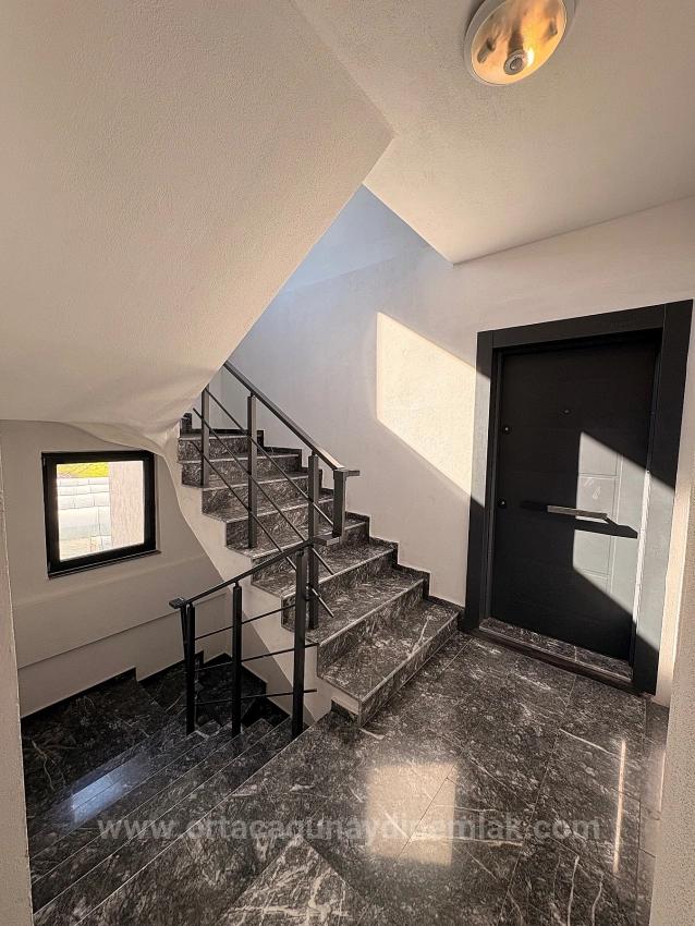 Fully Furnished 1+1 Apartment For Rent In Ortaca Karaburun Neighborhood.
