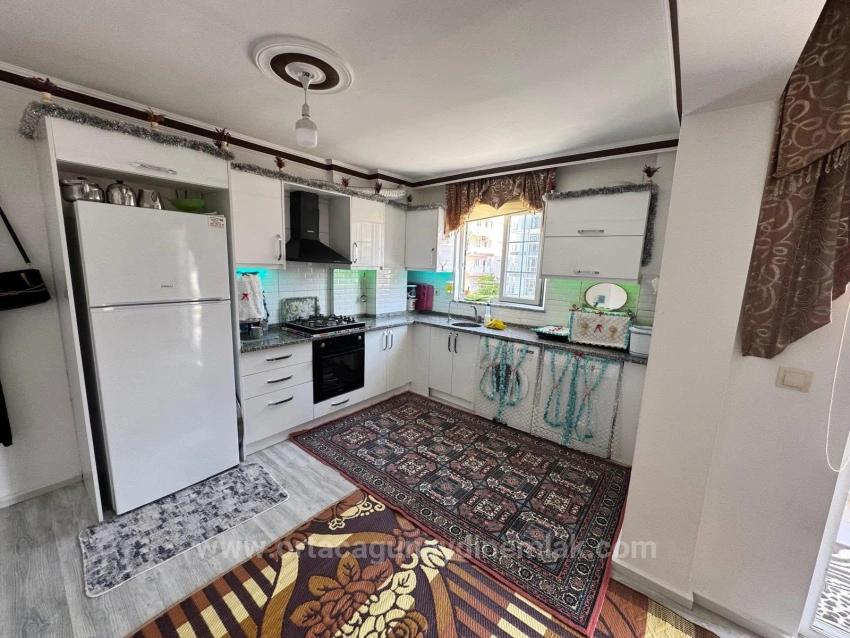 3+1 Apartment With En-Suite Bathroom On The Boulevard In Karaburun Neighborhood, Ortaca.