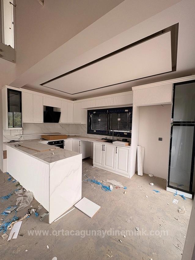 3+1 Modern Luxury Villa For Sale In Ortaca Dikmekavak Neighborhood.