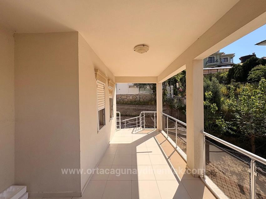 Fully Furnished 3+1 Duplex Detached Apartment For Rent In Ortaca Sarıgerme Neighborhood.