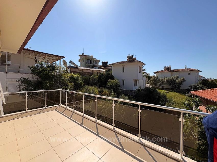 Fully Furnished 3+1 Duplex Detached Apartment For Rent In Ortaca Sarıgerme Neighborhood.