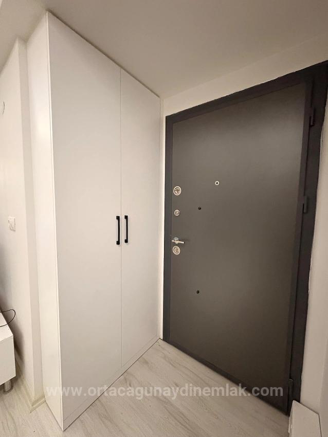 Fully Furnished 1+1 Apartment For Rent In Ortaca Karaburun Neighborhood.