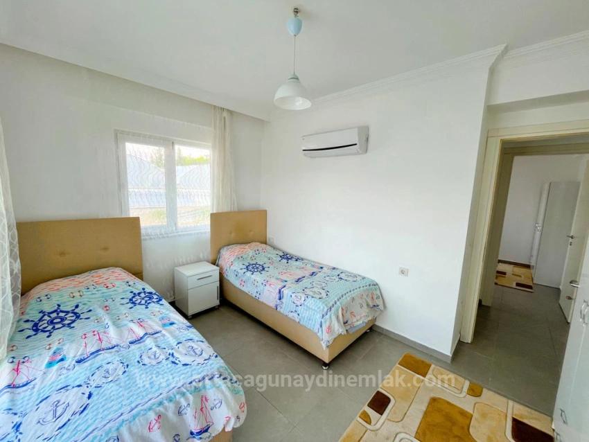 Furnished 2+1 Spacious Flat For Sale In Ortaca Karaburun