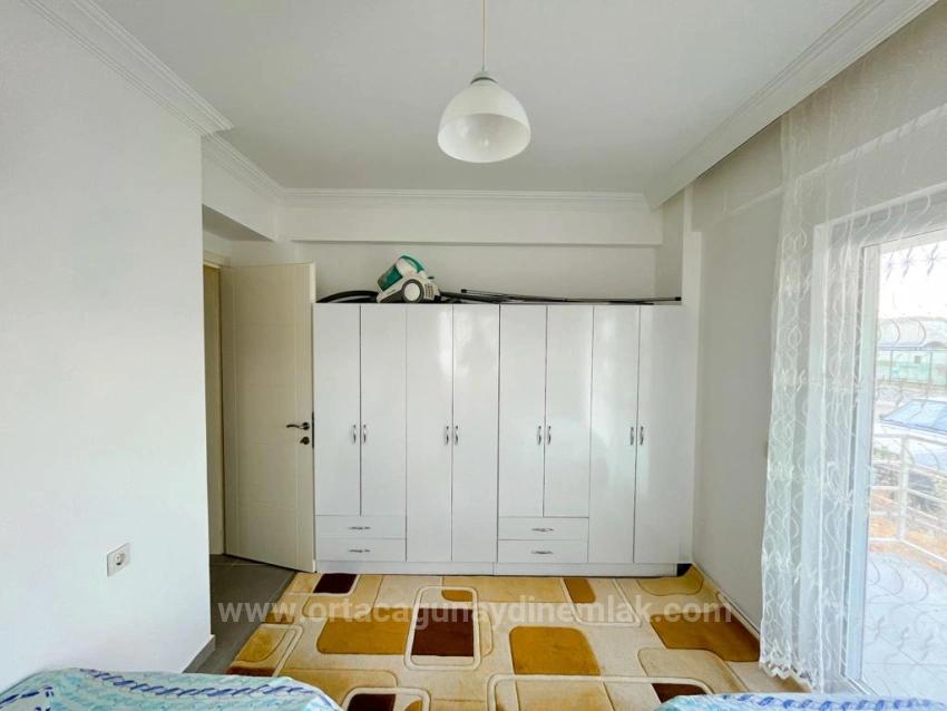 Furnished 2+1 Spacious Flat For Sale In Ortaca Karaburun