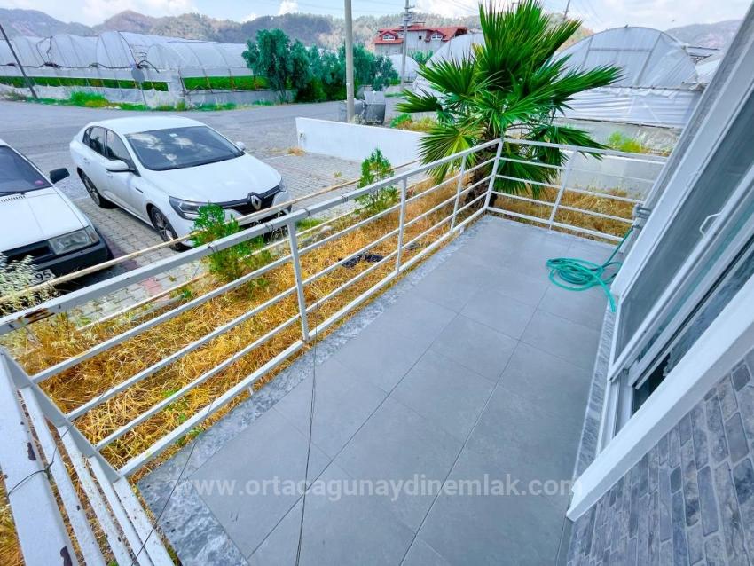 Furnished 2+1 Spacious Flat For Sale In Ortaca Karaburun