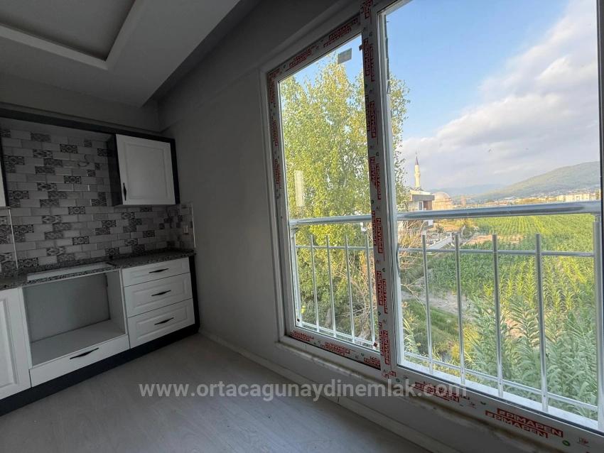 New Building In Dalaman Hürriyet, Large 50 M² 1+1 Flat