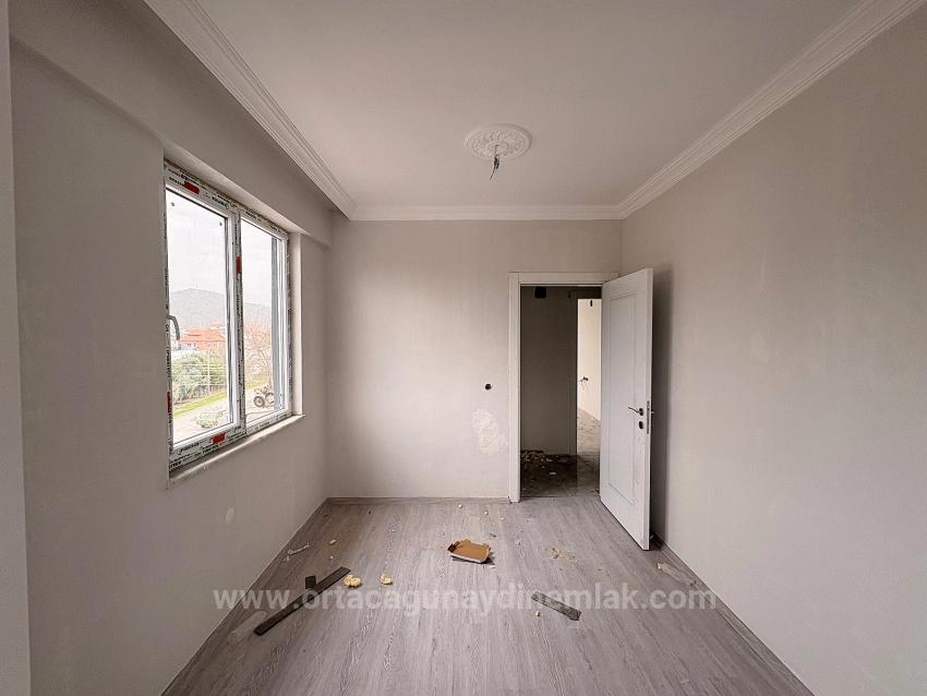 1+1 Apartment For Sale In Ortaca Cumhuriyet Neighborhood.