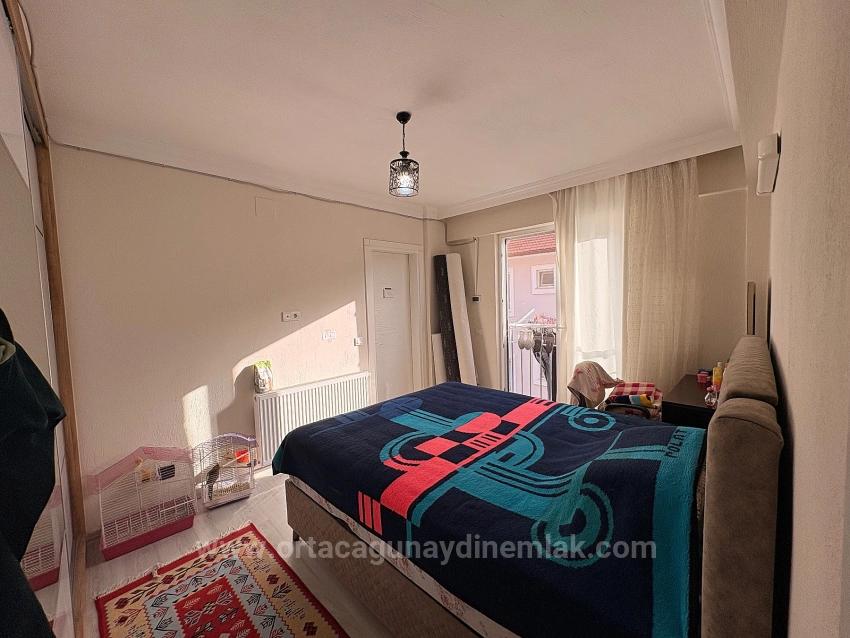 Ortaca Cumhuriyet Neighborhood, Closed Kitchen, 3+1 Apartment With Central Heating | Suitable For High Loan Ratio