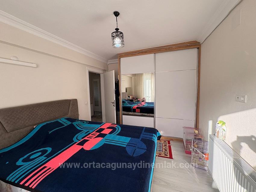 Ortaca Cumhuriyet Neighborhood, Closed Kitchen, 3+1 Apartment With Central Heating | Suitable For High Loan Ratio