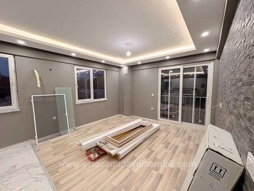 Ortaca Dalaklı Neighborhood, Brand New 1+1 Apartment