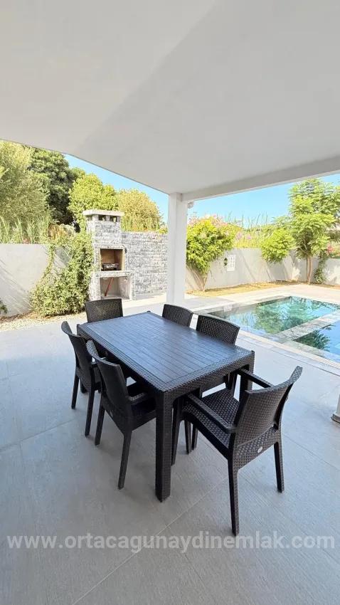 Dalyan Gülpınar Neighbourhood 4+1 Fully Detached For Sale Villa With Swimming Pool