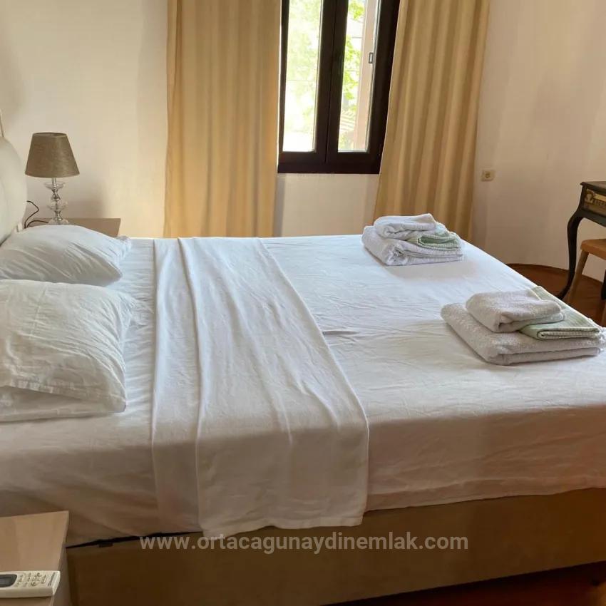 Dalyan Gülpınar Neighbourhood 4+1 Fully Detached Villa With Pool For Sale