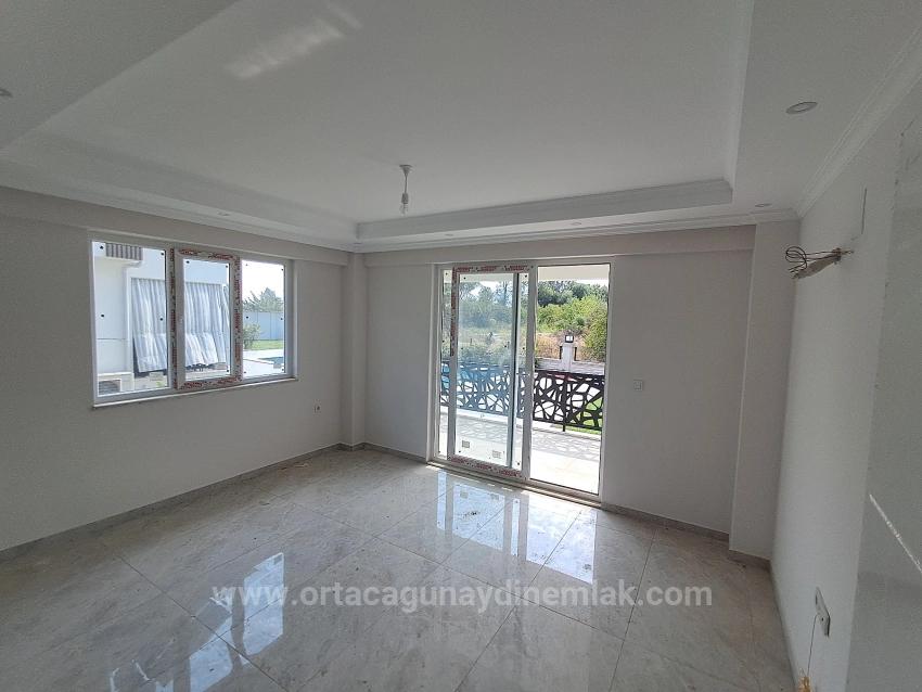 2+1 Apartment With Pool And Underfloor Heating In Ortaca Arıkbaşı