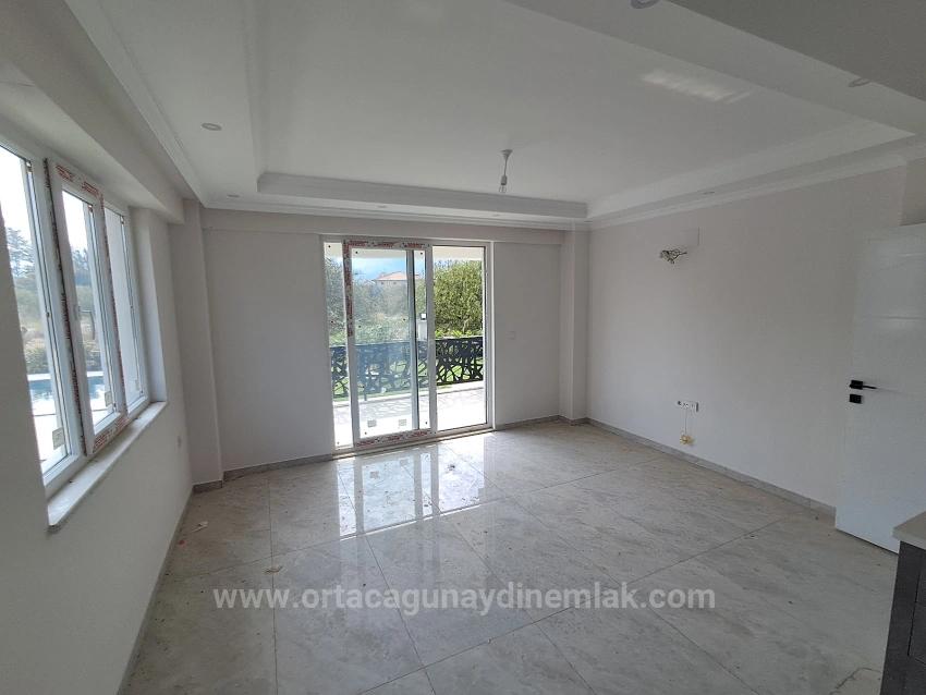 2+1 Apartment With Pool And Underfloor Heating In Ortaca Arıkbaşı