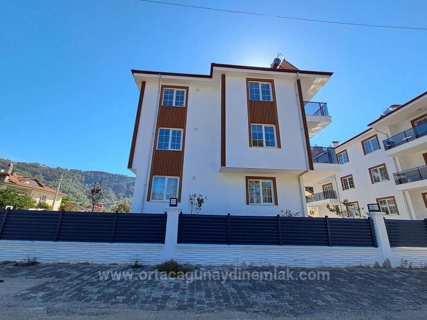 1+1 New Flat For Sale In Ortaca Çaylı With Pool