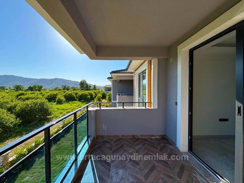 2+1 Luxury Apartment With Pool For Sale In Ortaca Arıkbaşı