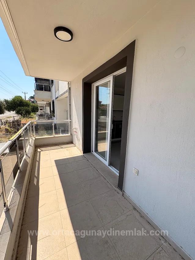 Location Ortaca Karaburun Has Rental 1+1 Flat - With Built-In Set