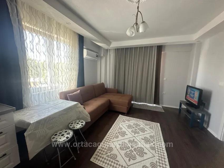 1+1 Bedroom Apartment For Rent in Hürriyet Nbh. Dalaman - 60 m²