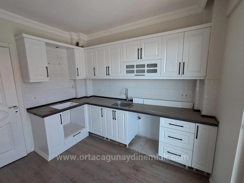Closed Kitchen Brand New 3+1 Apartment For Sale In Ortaca Cumhuriyet