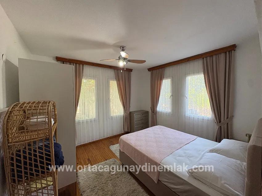 In Dalyan Centre, Fully Furnished Rental 3+1 Flat | Annual Advance Rental