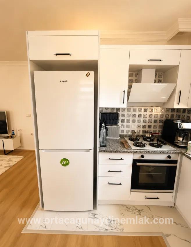 Spacious Bright Apartment Fully Furnished 2+1 For Sale Apartment