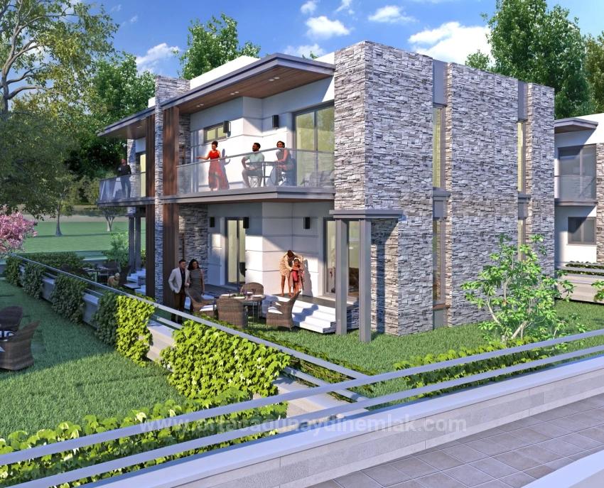 160 M² Luxury 3+1 Villa For Sale In Ortaca Çaylı