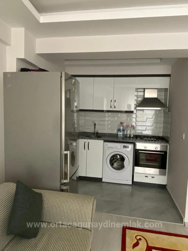 Large, Furnished 1+1 Apartment For Sale In Dalaman Karaçalı