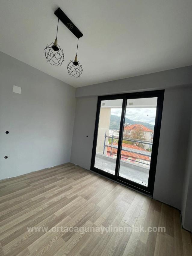 1+1 Apartment For Sale In Ortaca Karaburun, In A Complex With A Pool