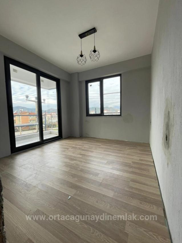 1+1 Apartment For Sale In Ortaca Karaburun, In A Complex With A Pool