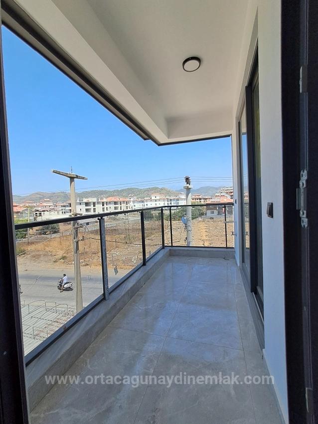 1+1 Apartment For Sale In Ortaca Karaburun, In A Complex With A Pool